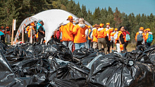 915 мешков мусора собрали волонтёры на Котокеле и около Байкала