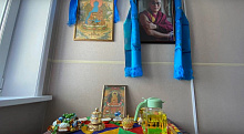 В роддоме Бурятии поставили буддийский алтарь для рожениц 